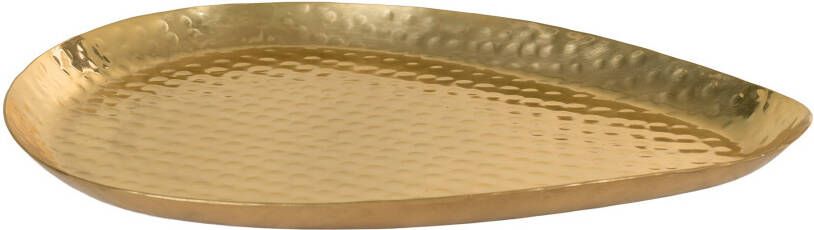 QUVIO Gouden dienblad Decoratieve tray Aluminium Goud