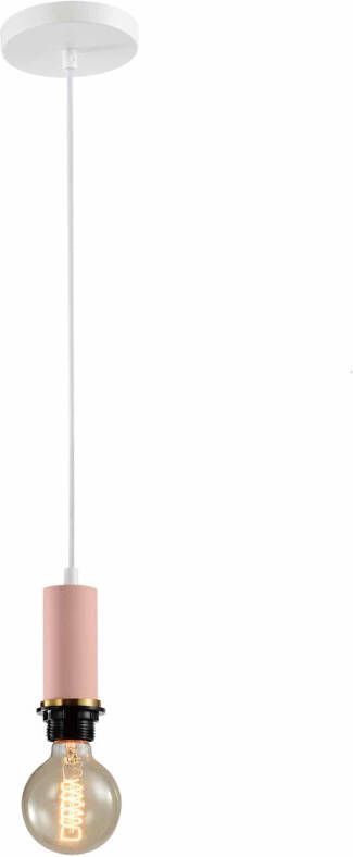 QUVIO Hanglamp modern Minimalistisch Diameter 4 5 cm Roze