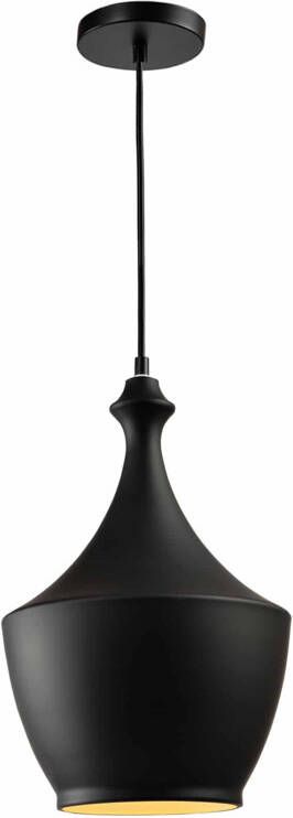 QUVIO Hanglamp modern Uniek design metaal met knop Diameter 25 cm