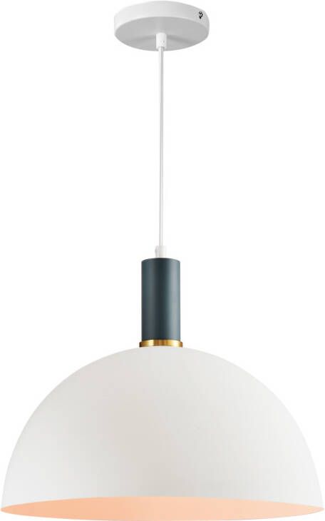 QUVIO Hanglamp retro Koepel klein Diameter 36 cm