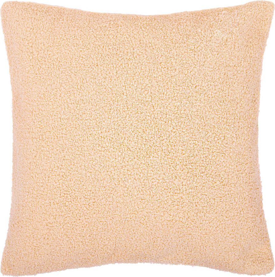 QUVIO Sierkussenhoes teddy 45x45cm Bruin