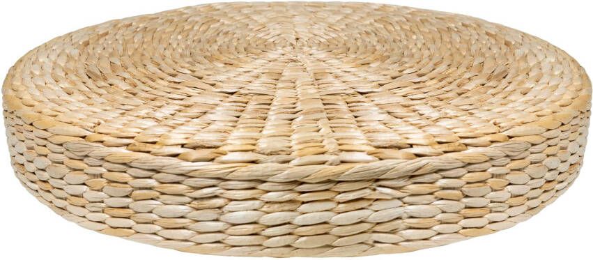 QUVIO Stro kussen Diameter 40 cm