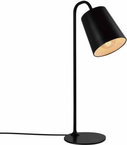 QUVIO Tafellamp retro Simplistisch design 16 x 57 cm (dxh) Zwart