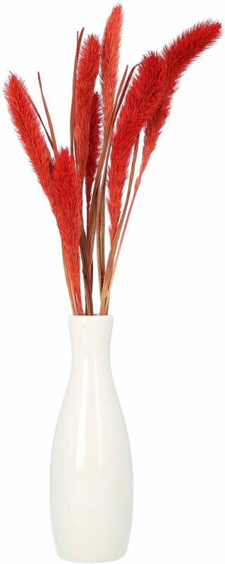 QUVIO Vaas 16 cm Wit Keramisch
