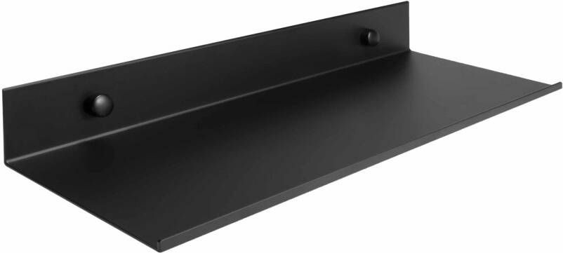 QUVIO Wandplank Metaal 12 x 30 x 4 cm