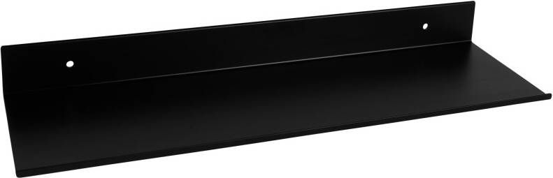 QUVIO Wandplank Metaal 12 x 40 x 4 cm