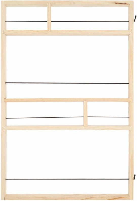 QUVIO Wandrek met elastiek 3 x 40 x 60 cm