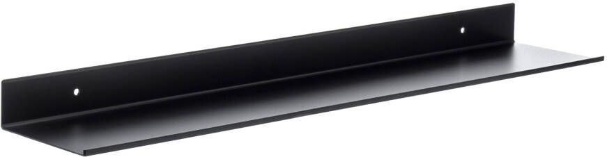 XIVADA Wandrek Rosa Industrieel Aluminium Boren Zwart 60 cm