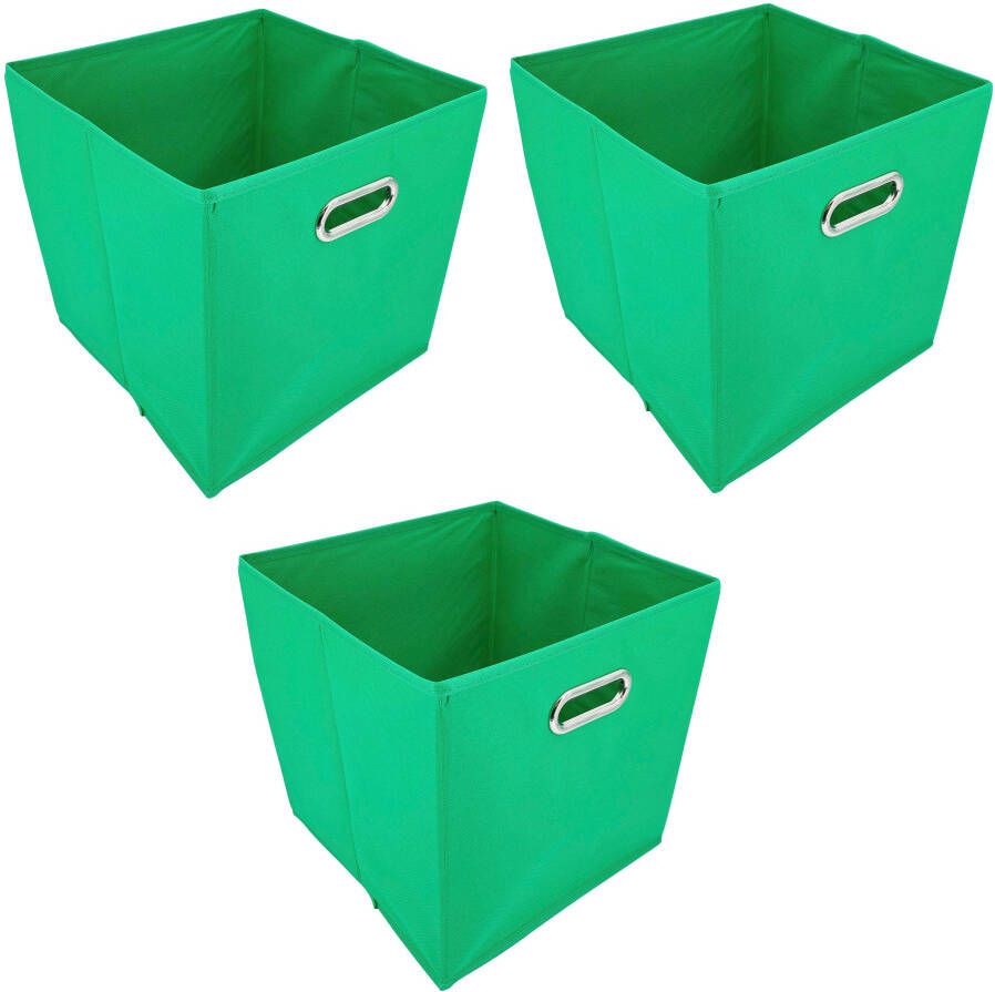 ADOB Opbergbox Vouwkratten Inclusief handgreep (set 3 stuks)