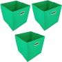 ADOB Opbergbox Vouwkratten Inclusief handgreep (set 3 stuks) - Thumbnail 1