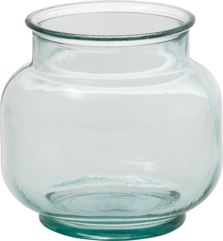andas Tafelvaas SJARD van gerecycled glas hoogte ca. 18 cm ø 20 cm (1 stuk)
