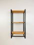 Andas Wandplank Genoa Frame van metaal planken van massief eiken - Thumbnail 1