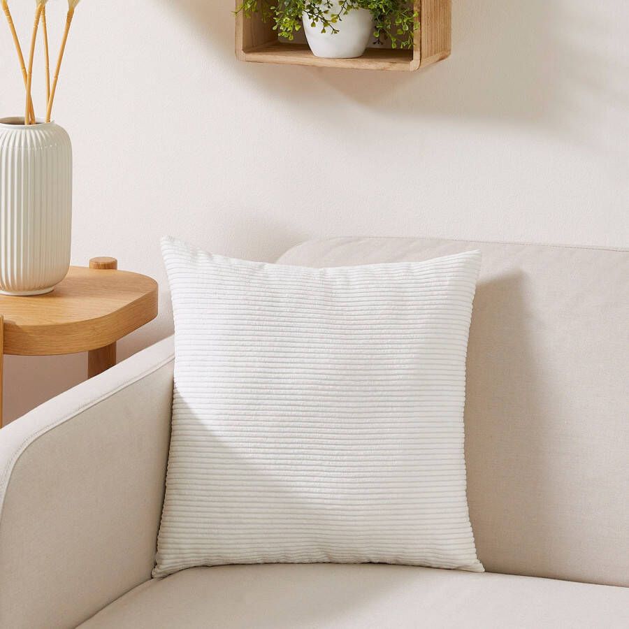 Andiamo Sierkussen Cord kussen Emy kussenhoes met vulling Sierkussens vierkant 40x40 of 30x50 cm ook verkrijgbaar als 4-delige set (1 stuk)