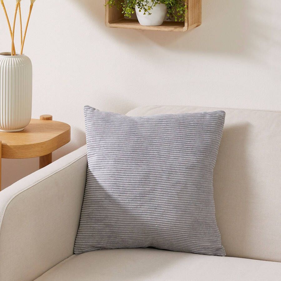 Andiamo Sierkussen Cord kussen Emy kussenhoes met vulling Sierkussens vierkant 40x40 of 30x50 cm ook verkrijgbaar als 4-delige set (1 stuk)