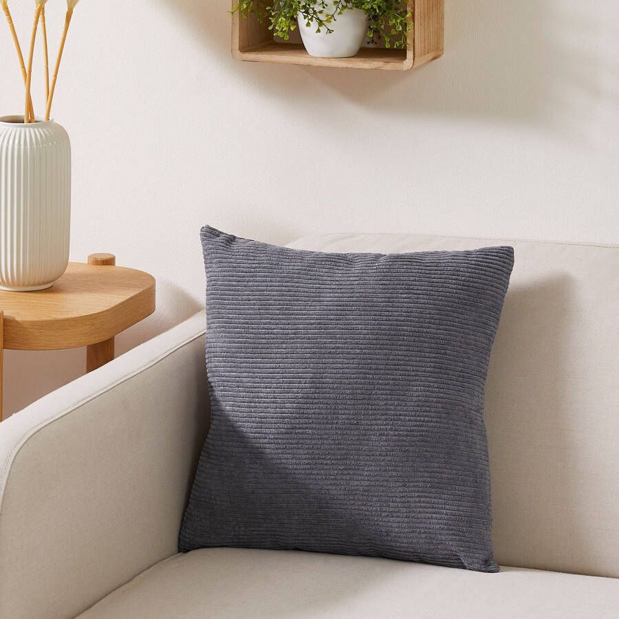 Andiamo Sierkussen Cord kussen Emy kussenhoes met vulling Sierkussens vierkant 40x40 of 30x50 cm ook verkrijgbaar als 4-delige set (1 stuk)