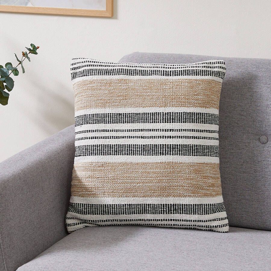 Andiamo Sierkussen Malena Etnisch patroon bankkussen kussenhoes met vulling vierkant 45x45 cm (1 stuk)