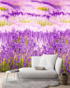 Andiamo Vliesbehang Lavendelbloemen 1 rol á 3 banen 159 cm x 280 cm (1 stuk)