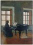 Artland Artprint Aan de piano. 1910 als artprint op linnen poster in verschillende formaten maten - Thumbnail 1