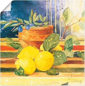 Artland Artprint Accenten van de zomer I in vele afmetingen & productsoorten -artprint op linnen poster muursticker wandfolie ook geschikt voor de badkamer