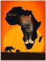 Artland Artprint Afrika het zwarte continent als artprint op linnen poster muursticker in verschillende maten - Thumbnail 1