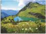 Artland Artprint Alpenmeer als artprint op linnen poster muursticker in verschillende maten - Thumbnail 1