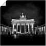 Artland Artprint Berlijn Brandenburger Tor I als artprint op linnen poster in verschillende formaten maten - Thumbnail 1