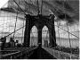 Artland Artprint Brooklyn Bridge zwart wit als artprint van aluminium artprint voor buiten artprint op linnen poster in verschillende maten. maten - Thumbnail 1