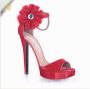 Artland Artprint op linnen Damesschoenen rood model - Thumbnail 1