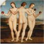 Artland Artprint De drie Gratiën. Ca. 1502 03. - Thumbnail 1