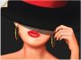 Artland Artprint De lady van de racebaan als artprint op linnen muursticker in verschillende maten - Thumbnail 1