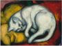 Artland Artprint De witte kat. 1912 als artprint van aluminium artprint voor buiten artprint op linnen poster in verschillende maten. maten - Thumbnail 1