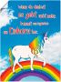 Artland Artprint Eenhoorn met regenboog als poster in verschillende formaten maten - Thumbnail 1