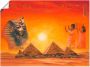 Artland Artprint Egyptische impressies als artprint van aluminium artprint voor buiten artprint op linnen poster muursticker - Thumbnail 1