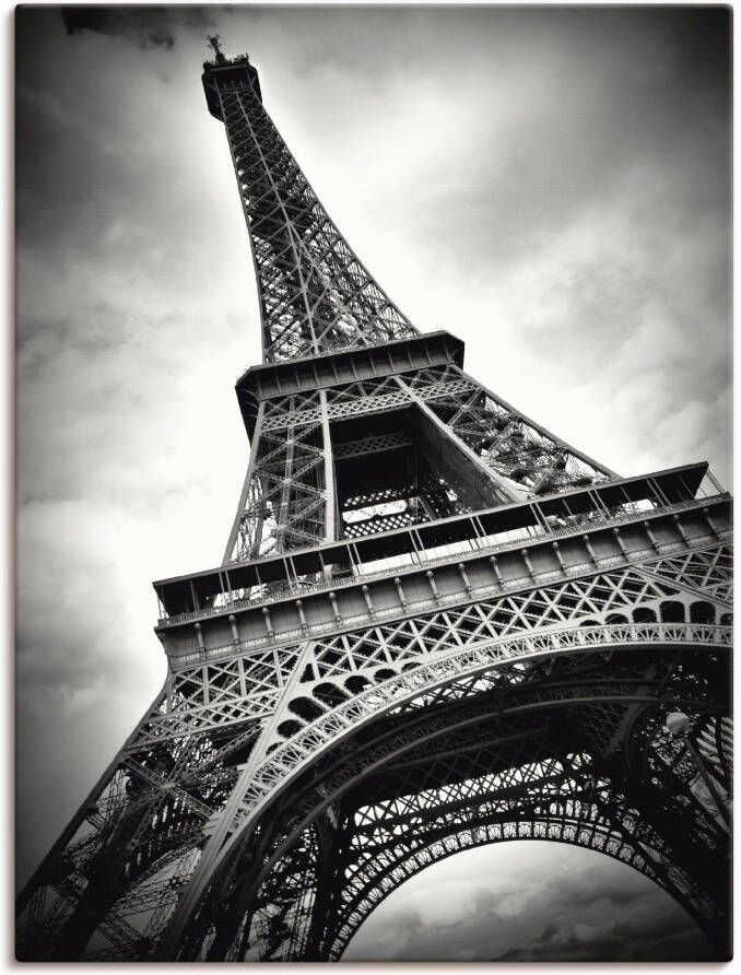 Artland Artprint Eiffeltoren Parijs als artprint op linnen poster in verschillende formaten maten