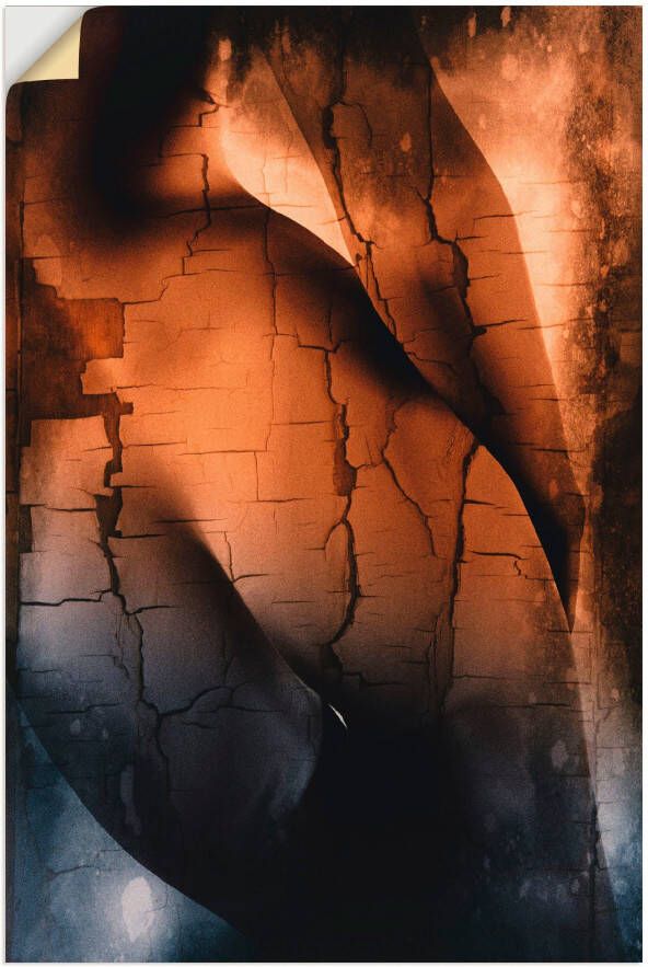Artland Poster Erotische rondingen als artprint van aluminium artprint op linnen muursticker of poster in verschillende maten - Foto 1