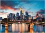 Artland Artprint Frankfurt am Main Skyline II als artprint van aluminium artprint voor buiten artprint op linnen poster in verschillende maten. maten - Thumbnail 1