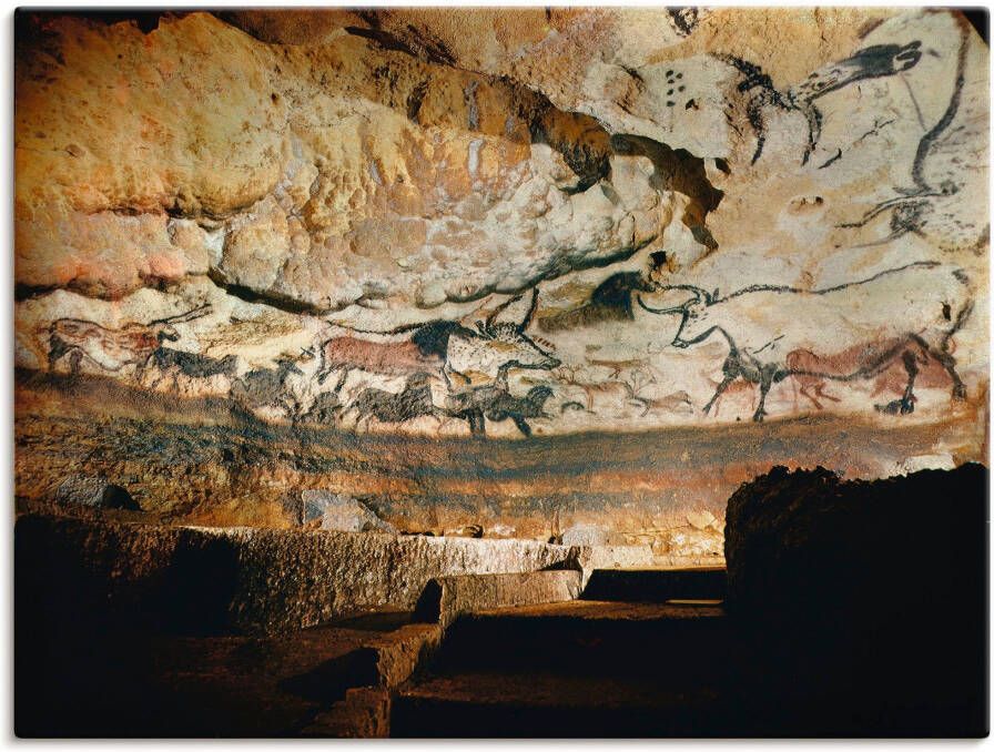 Artland Wandfolie Grot van Lascaux Dordogne - Foto 1