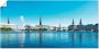 Artland Artprint Hamburg Alsterpanorama als artprint op linnen poster in verschillende formaten maten - Thumbnail 1