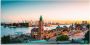 Artland Artprint Hamburg Haven en pier als artprint van aluminium artprint voor buiten artprint op linnen poster muursticker - Thumbnail 1