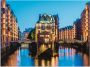 Artland Artprint Hamburg Waterkasteel in Speicherstadt 2 als artprint van aluminium artprint voor buiten poster in diverse formaten - Thumbnail 1