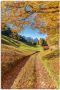 Artland Artprint Herfst in Beieren als artprint van aluminium artprint op linnen muursticker verschillende maten - Thumbnail 1