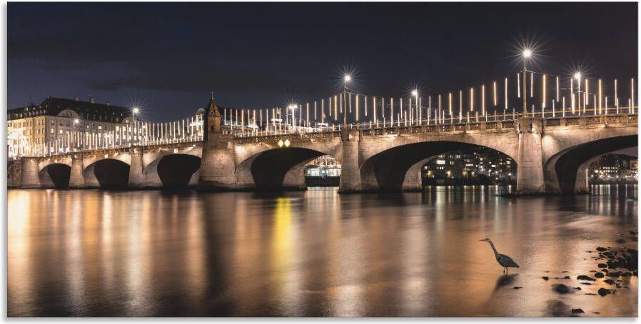 Artland Aluminium dibond print Het Toscaanse landschap I De middelste Rijnbrug - Foto 1