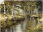 Artland Artprint Kanaal diep in het bos als artprint op linnen poster muursticker in verschillende maten - Thumbnail 1