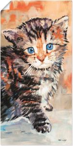 Artland Artprint Kat in vele afmetingen & productsoorten artprint van aluminium artprint voor buiten artprint op linnen poster muursticker wandfolie ook geschikt voor de badkamer