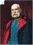 Artland Artprint Keizer Frans Joseph I. 1902 als artprint op linnen poster in verschillende formaten maten - Thumbnail 1