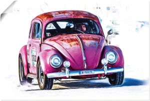 Artland Artprint Kleine snelheidsduivel als artprint van aluminium artprint op linnen muursticker of poster in verschillende maten