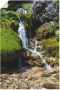 Artland Artprint Kleine waterval in de bergen als artprint op linnen poster muursticker in verschillende maten - Thumbnail 1