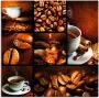 Artland Artprint Koffie collage als artprint op linnen poster muursticker in verschillende maten - Thumbnail 1