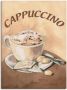 Artland Artprint Kopje cappuccino als artprint op linnen poster muursticker in verschillende maten - Thumbnail 1