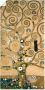 Artland Artprint Levensboom. Detail werksjabloon als artprint op linnen poster muursticker in verschillende maten - Thumbnail 1
